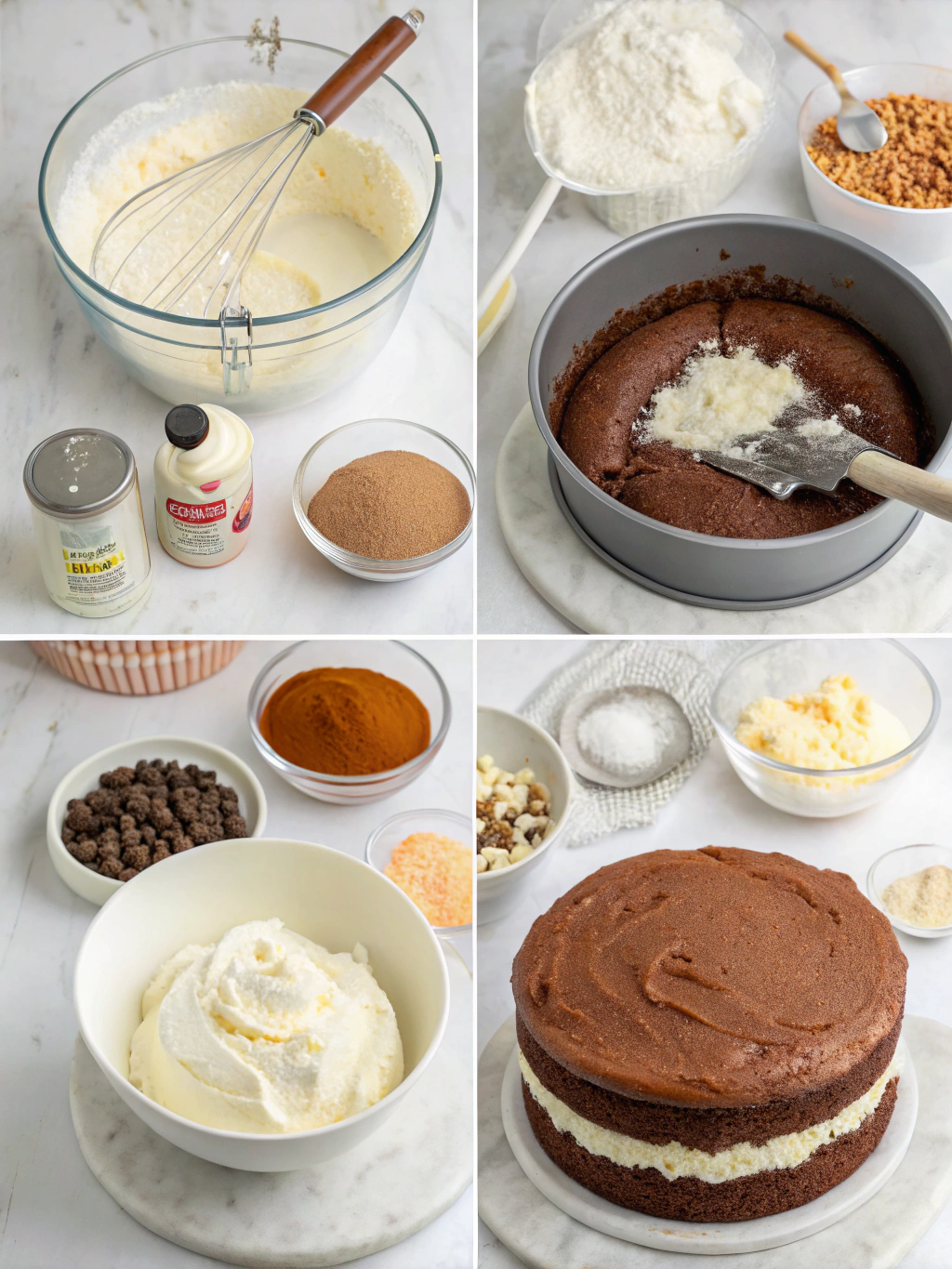 Birthday Cake Recipes preparing steps