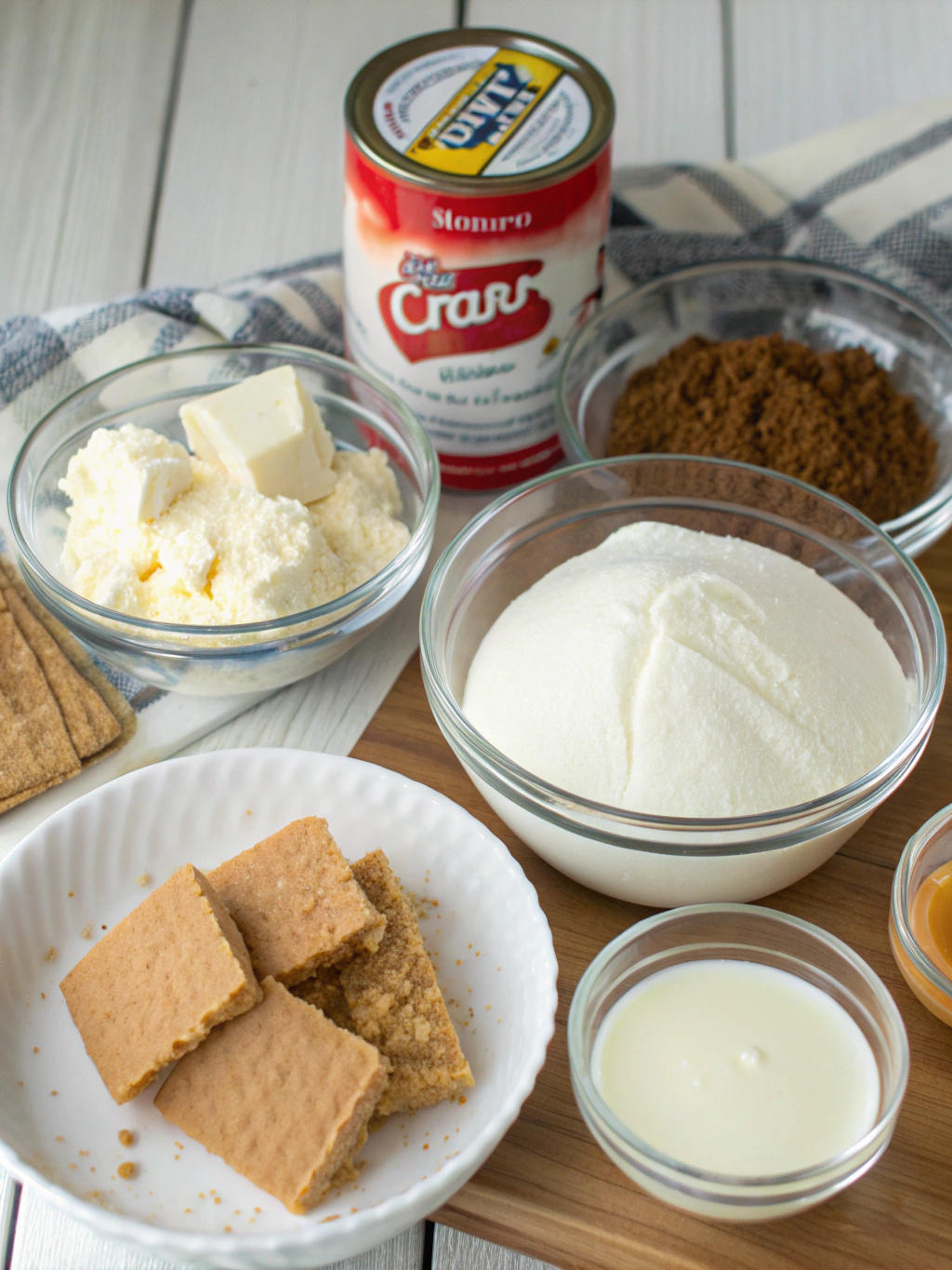 no-bake cheesecake ingredients