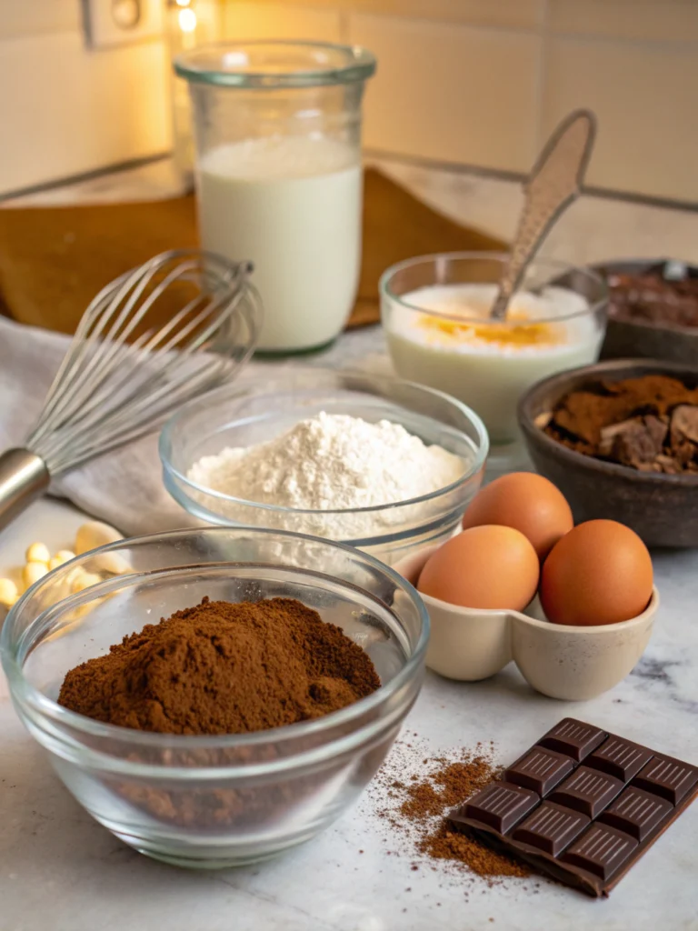 Easy Chocolate Cake Recipe (No Mixer Needed)